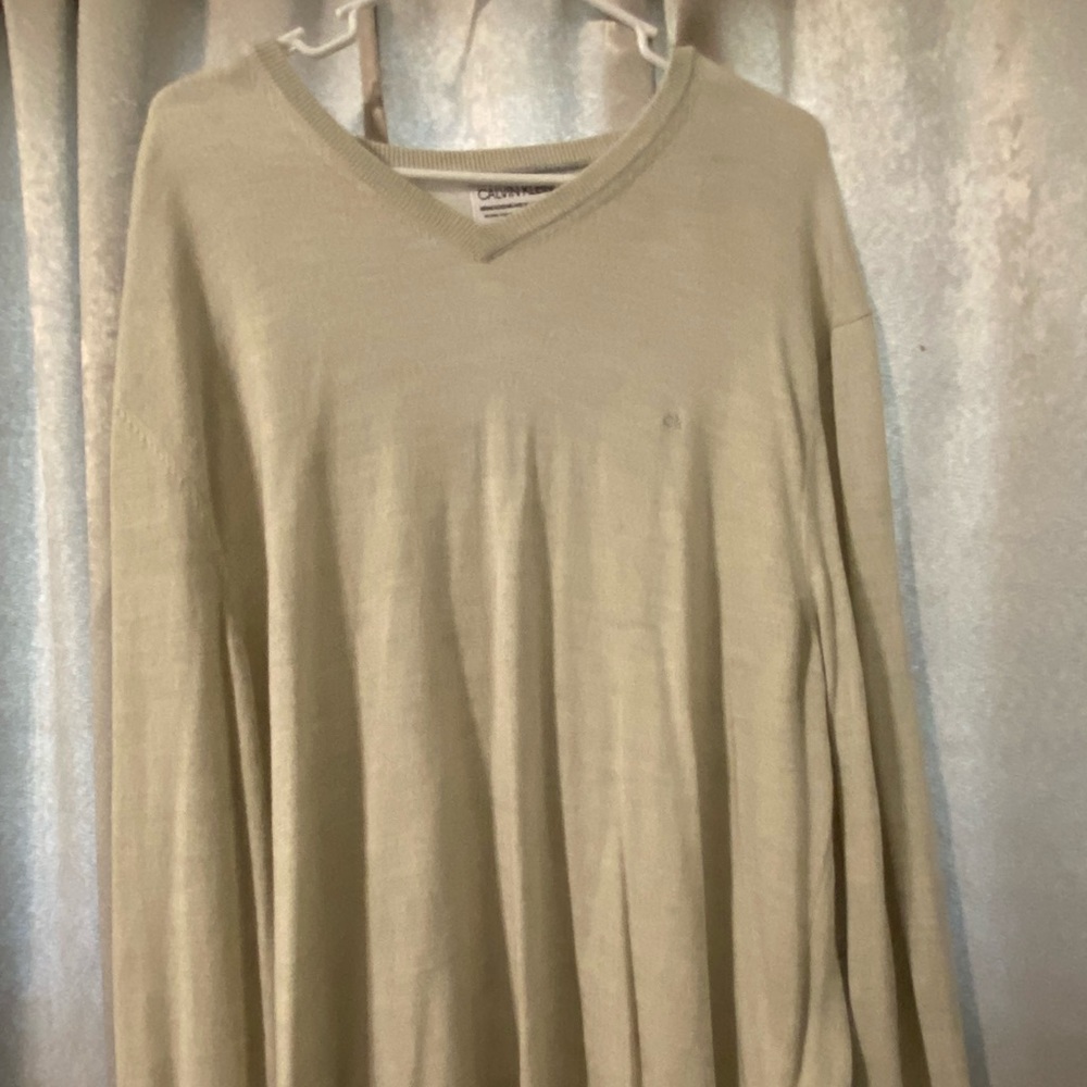 Calvin Klein v neck sweater